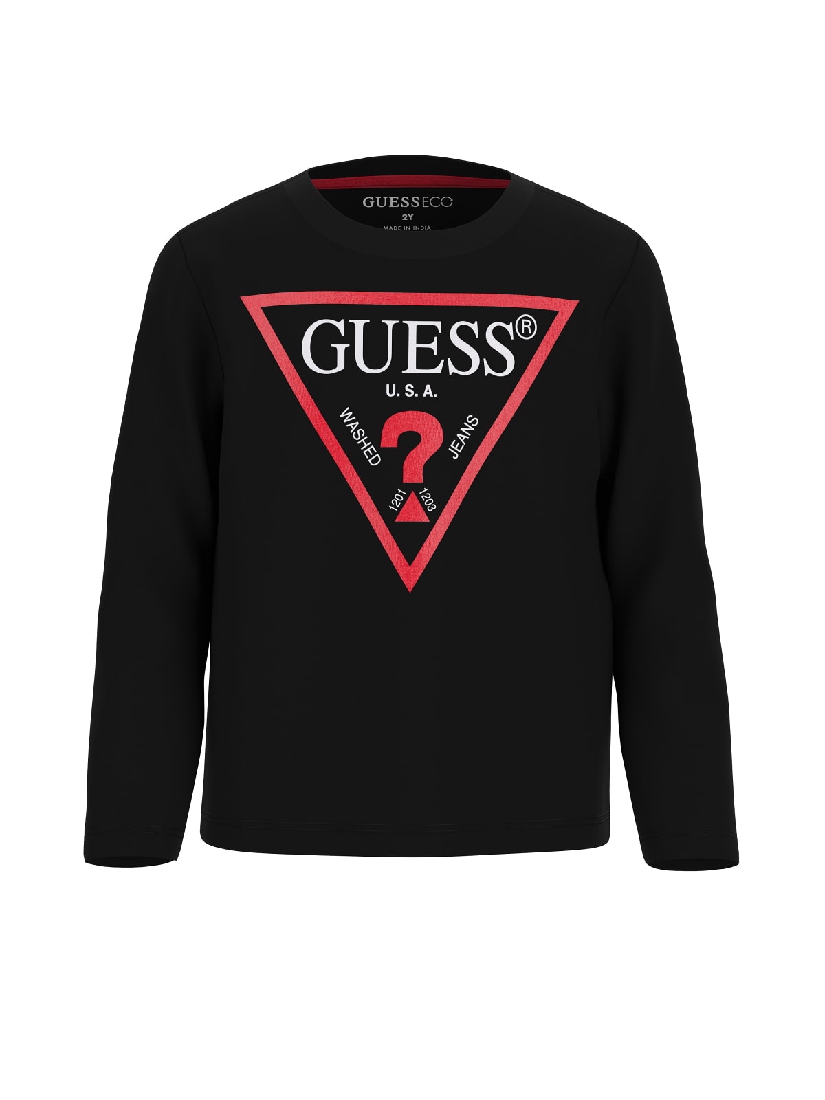 Παιδική μπλούζα μαύρη Guess
