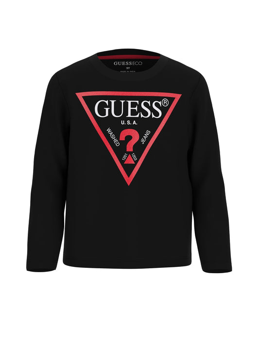Παιδική μπλούζα μαύρη Guess
